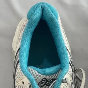 Asics Gel-Exalt Women Running Shoes White Teal Silver Size 9.5‎ thumbnail 6