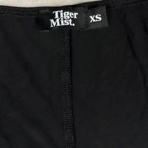 Tiger Mist - Tie front Cap Sleeve Maxi Dress in Black thumbnail 3