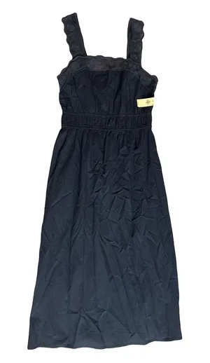 Old Navy Navy Sleeveless Smocked-Waist Maxi Dress thumbnail 1
