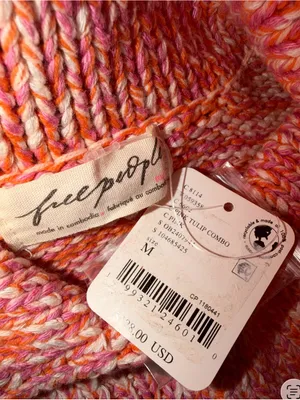 Free People On The Roll Knit Polo Boho Chic Sweater/Top Medium thumbnail 6