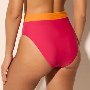 NWOT‎ Express High Waisted Color Block Body Contour Swim Bottom Medium thumbnail 2
