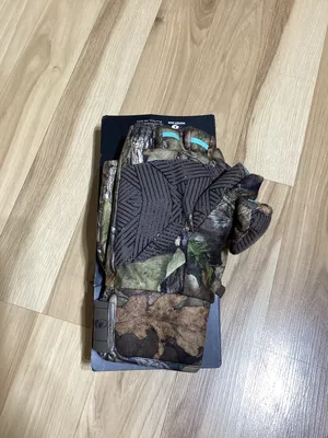 Mossy Oak Camo Ladies Pop Top Gloves Size L/XL thumbnail 2