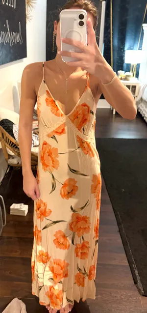 Patrons of Peace Dress Floral Maxi thumbnail 1