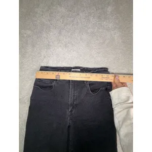 good american good legs straight jeans black 10/30 thumbnail 9