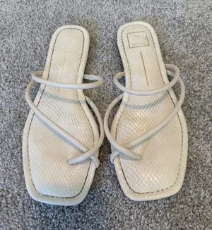 Dolce Vita Sandals White Size 10 thumbnail 1