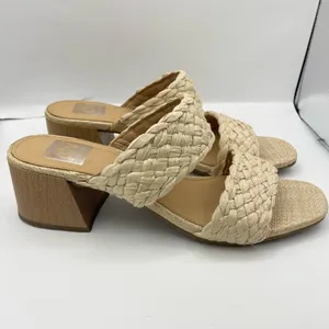 Dolce Vita Stacey braided block heel sandals women’s Size 8.5 thumbnail 2