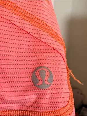 Lululemon Run: Team Spirit Tech Short Sleeve in Pop Orange Vintage thumbnail 3