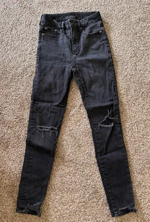 American Eagle Jeans Black High-Rise thumbnail 1