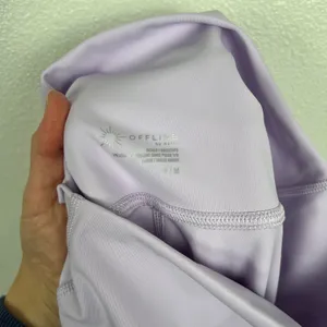 Aerie Offline Women's Athletic 7/8 Leggings Lilac‎ Sz M thumbnail 5