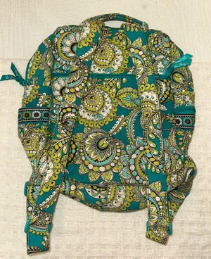 Vera Bradley Peacock Backpack Pattern thumbnail 2
