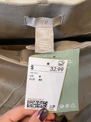 H&M Dress Pants tan thumbnail 2