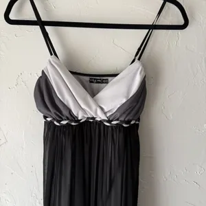 Ruby Rox Y2k Dress Whimsigoth Medium Black‎ Ombre Chiffon Empire Waist Party thumbnail 2