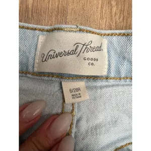 Women's‎ High-Rise Vintage Straight Jeans - Universal Thread™ Siz 6/28R thumbnail 7