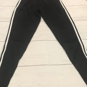 Adidas black track pants thumbnail 6