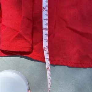 Altard State‎ Red Ruffle Sleeve Tiered Mini Dress Medium Feminine Babydoll Y2K thumbnail 9