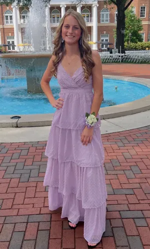 Lulus Tiered Maxi Dress thumbnail 3
