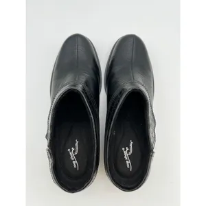 EASY‎ STREET Comfort Wave Mules Women 8.5 M Black Croc Trim Slip On Clogs 4047 thumbnail 10