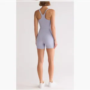 NWT Free People Never Better Runsie Romper Small, PLATINUM thumbnail 6