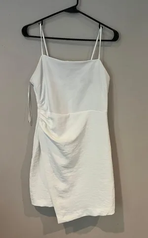 ZARA White Mini Dress thumbnail 1