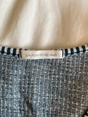 Long Sleeve Caution to the Wind Top thumbnail 2