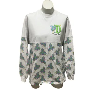 Disney Eats Mickey Mouse Lollipop Spirit Jersey Womens M Long Sleeve Tee thumbnail 4