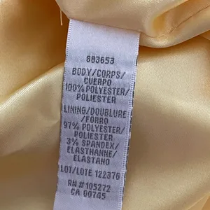 Theia Yellow Midi Dress‎ with Lace Detail thumbnail 11