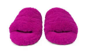 972 UGG Fluff Yeah Fuchsia Platform Slippers Women’s Size 9 thumbnail 3