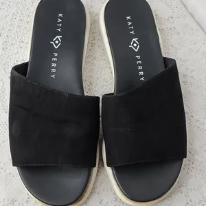 Katy Perry The Phoebe slip on platform sandals slides 7.5 thumbnail 2