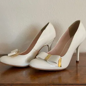 Andrea‎ Heels White Size 7 thumbnail 5