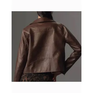 Anthropologie The Saige Faux Leather Moto Jacket thumbnail 2