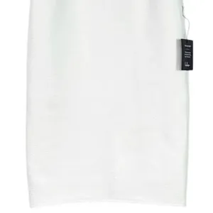 NWT Lulus Guessing Game Sleeveless Square Neck Bodycon Knee Length Dress M White thumbnail 4