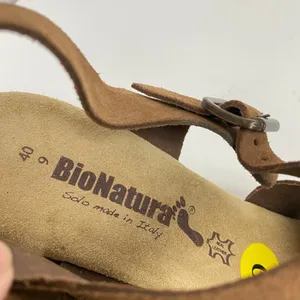 Bionatura Women Slingback Sandals Block Heels Size 9 Chunky Nostalgic Glam Indie thumbnail 8