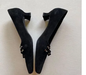 COPY - Stuart Weitzman Perforated Suede Kitten Heels thumbnail 5