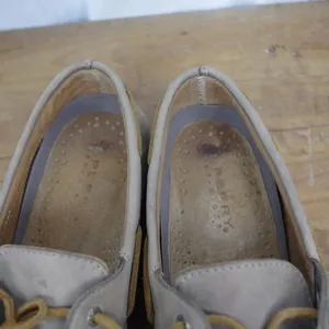 Ladies' Sperry Top Sider Brown Leather Boat Shoes Size 7.5M thumbnail 9