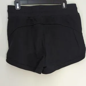 HALARA Women's Cotton Blend Black‎ Shorts | LARGE thumbnail 3