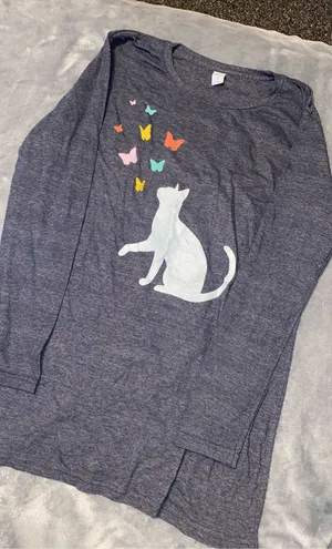 Cat T Shirt Size L thumbnail 1