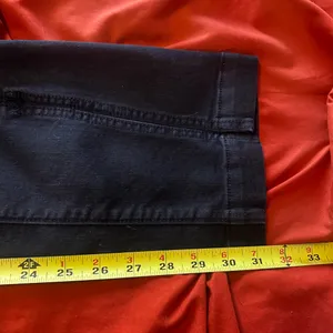 Free people‎ NWT size 24 split seam jeans black side zipper thumbnail 7