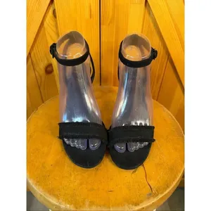 White House Black Market sandals strappy open toe adjustable ankle Size 6.5M thumbnail 2