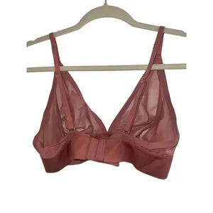 ✨SOMA Mesh Triangle Sz Medium Bra Bralette With Get-A-Grip Straps in Clay Rose✨ thumbnail 5