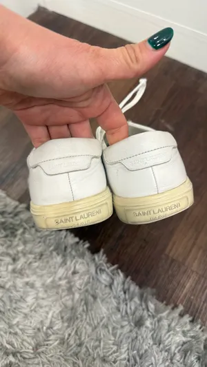 Saint Laurent low-top sneakers white sz 39 thumbnail 5