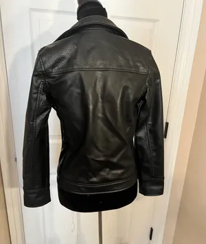 Art Class Girls faux leather biker jacket thumbnail 5