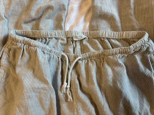 Brandy Melville Linen Striped Pants brown thumbnail 4