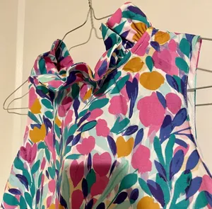 NWT Tyler Boe Claudette Ruffle Neck Tulips Top thumbnail 6