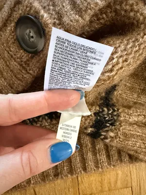Old Navy Wool Blend Horse Western Cardigan Sz S thumbnail 7