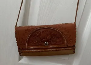 Small Brown Cuban Purse thumbnail 1