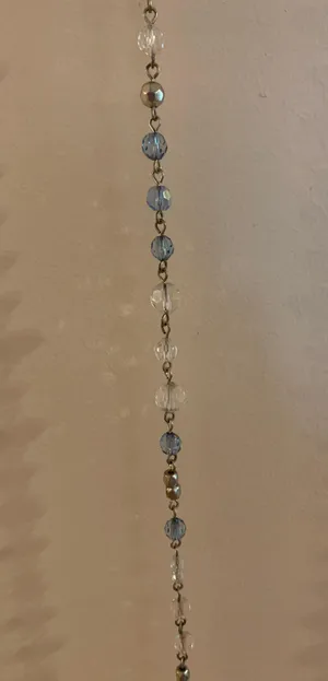 Blue Beaded Necklace thumbnail 1