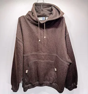 Bobbi Ling Brown Oversized Hoodie Comfy Athleisure Streetwear Grunge thumbnail 1