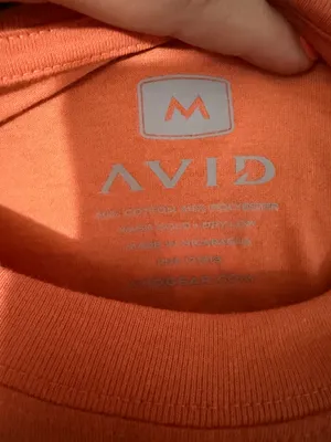 Avid Gear Kennel Tee Clay Orange Graphic T-Shirt Size M thumbnail 6
