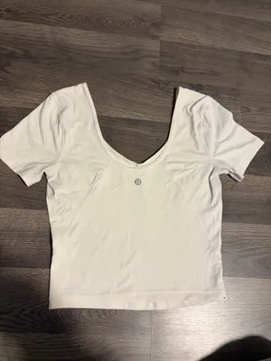 Lululemon Align White Shirt thumbnail 2