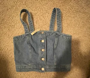 Madewell Denim Jean Top thumbnail 1